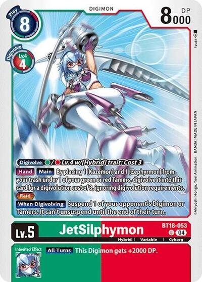 JetSilphymon (Release Special Booster 2.0) Near Mint