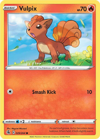 Vulpix (029/264) [Espada y escudo: Golpe de fusión]