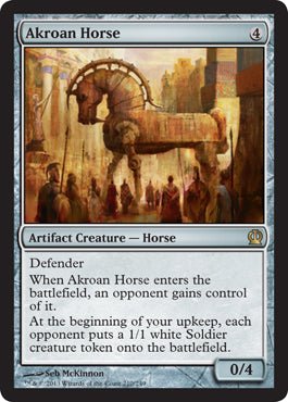 Akroan Horse (Theros) Near Mint - Nick Nack's Full Frontal Attack