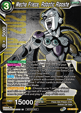 Mecha Frieza, Respuesta robótica (P-331) [Tarjetas de promoción del torneo] 