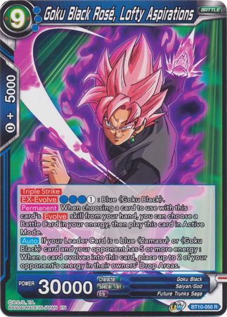 Goku Black Rose, altas aspiraciones [BT10-050] 