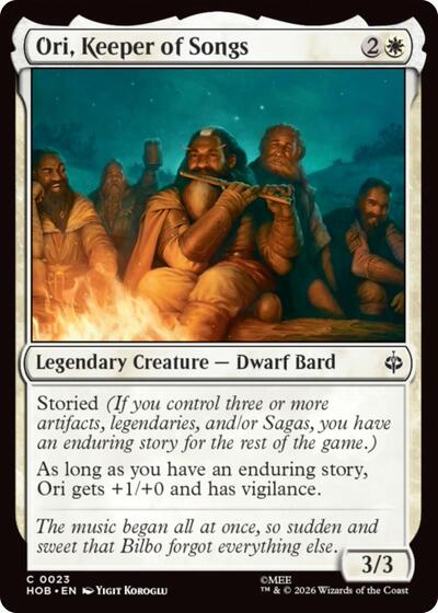 Ori, Keeper of Songs (The Hobbit) Near Mint