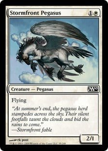 Stormfront Pegasus (Magic 2010 Core Set) Near Mint - Nick Nack's Full Frontal Attack