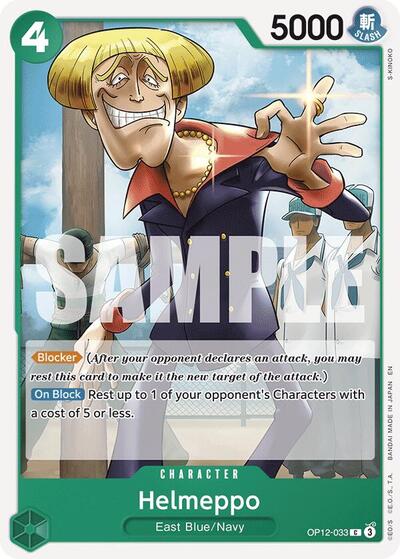 Helmeppo (Legacy of the Master) Near Mint - Nick Nack's Full Frontal Attack