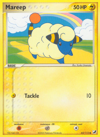 Mareep (62/115) [EX : Forces invisibles] 