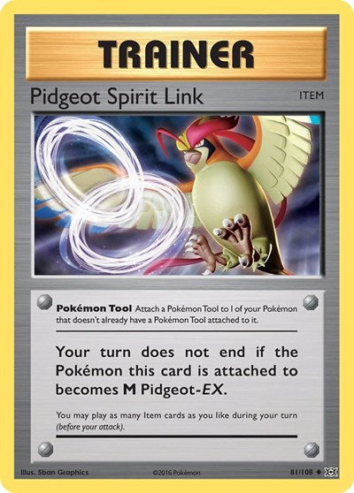 Pidgeot Spirit Link (XY - Evolutions) Near Mint