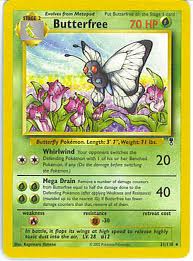 Butterfree (Legendary Collection) Light Play