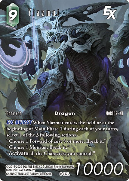 Yiazmat EX (Full Art Reprint) [Crystal Dominion]