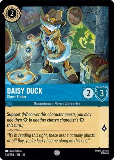 Daisy Duck - Ghost Finder (Whispers in the Well) Near Mint - Nick Nack's Full Frontal Attack