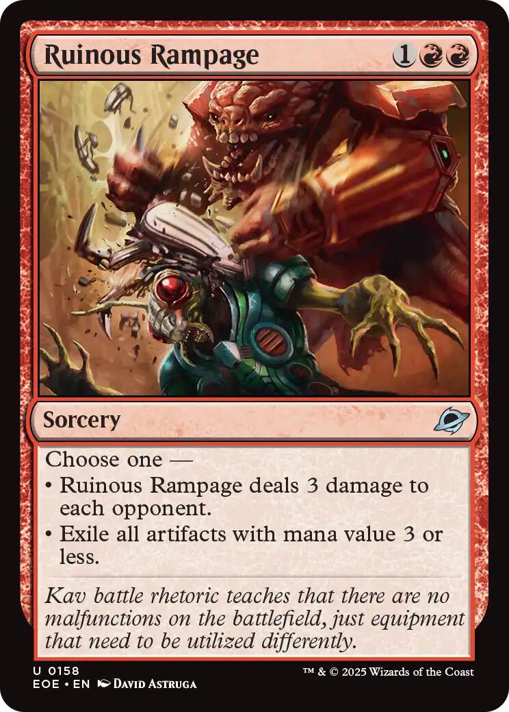 Ruinous Rampage