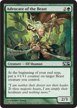 Advocate of the Beast (Magic 2014 Core Set) Near Mint - Nick Nack's Full Frontal Attack