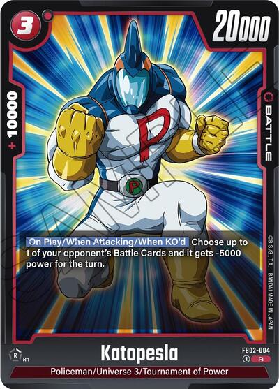 Katopesla (Blazing Aura) Near Mint Holofoil