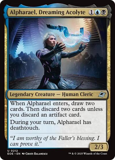 Alpharael, Dreaming Acolyte (Edge of Eternities) Near Mint