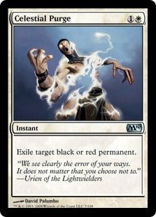 Celestial Purge (Magic 2010 Core Set) Light Play Foil - Nick Nack's Full Frontal Attack