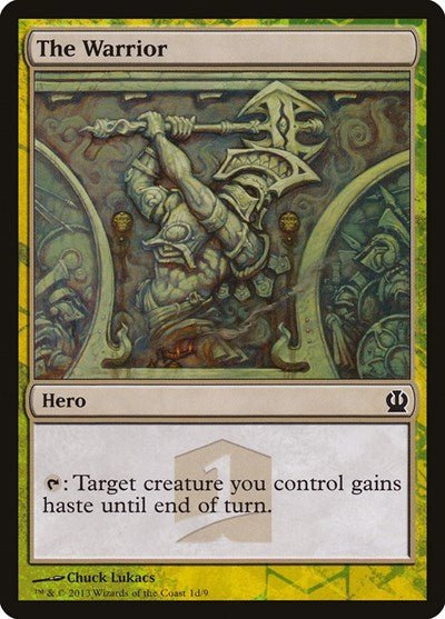 The Warrior (Promos: Hero's Path) Near Mint - Nick Nack's Full Frontal Attack