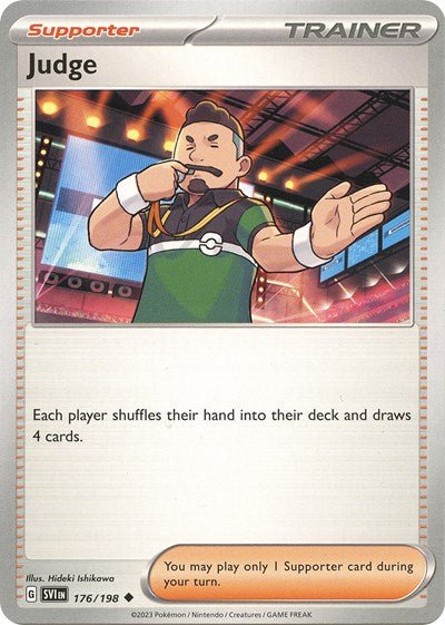 Judge (Scarlet and Violet: Base Set) Near Mint - Nick Nack's Full Frontal Attack