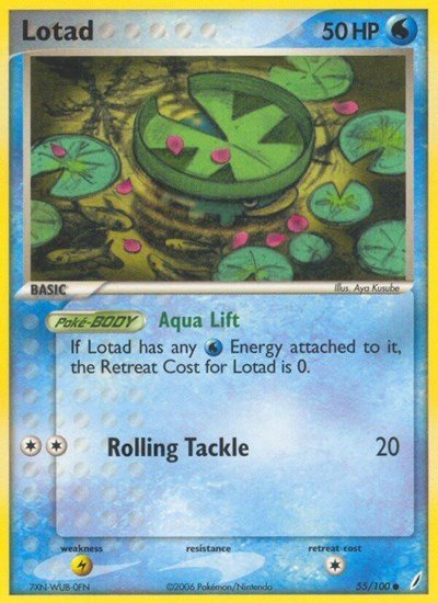 Lotad (Crystal Guardians) Light Play - Nick Nack's Full Frontal Attack
