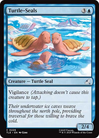 Turtle - Seals (Avatar: The Last Airbender: Eternal - Legal) Near Mint - Nick Nack's Full Frontal Attack