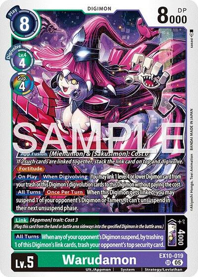 Warudamon (Sinister Order) Near Mint Foil - Nick Nack's Full Frontal Attack