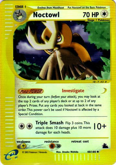 Noctowl (Skyridge) Light Play