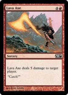Lava Axe (Magic 2010 Core Set) Near Mint - Nick Nack's Full Frontal Attack