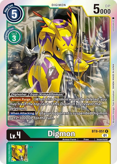Digmon (New Awakening) Near Mint