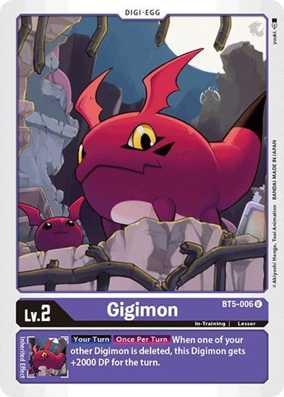 Gigimon (Battle of Omni) Near Mint - Nick Nack's Full Frontal Attack