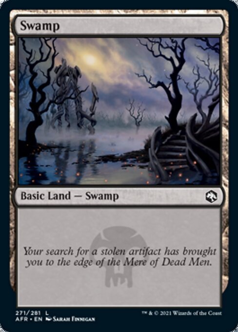 Swamp (271) (Adventures in the Forgotten Realms) Near Mint - Nick Nack's Full Frontal Attack