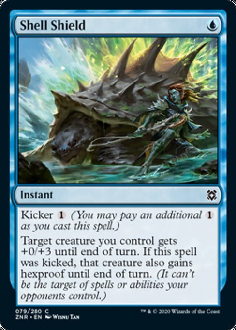 Shell Shield (Zendikar Rising) Near Mint - Nick Nack's Full Frontal Attack