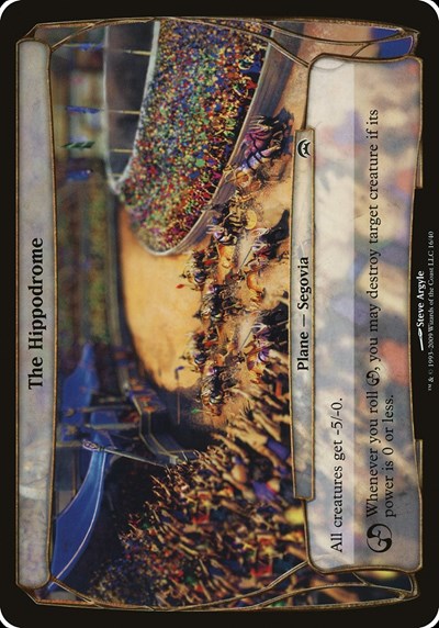 The Hippodrome (Planechase) (Oversize Cards) Light Play