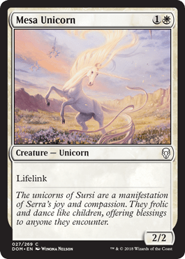 Mesa Unicorn (Dominaria) Near Mint - Nick Nack's Full Frontal Attack