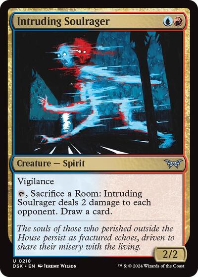 Intruding Soulrager (Duskmourn: House of Horror) Near Mint
