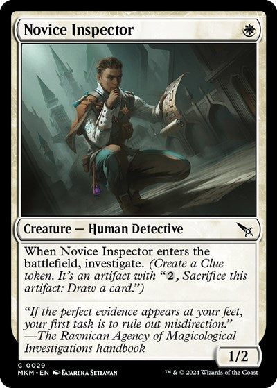 Novice Inspector (Murders at Karlov Manor) Near Mint