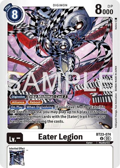 Eater Legion (Hackers' Slumber) Near Mint - Nick Nack's Full Frontal Attack