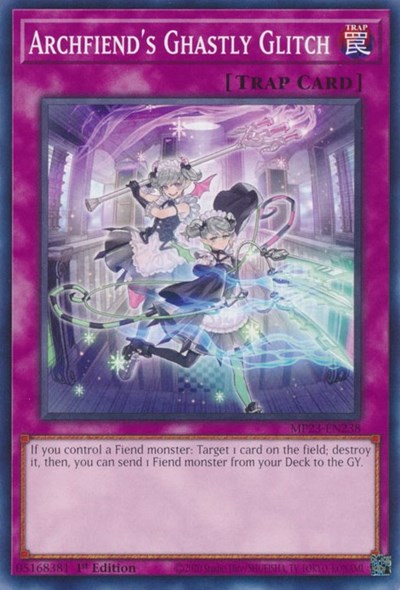 Archfiend's Ghastly Glitch (25th Anniversary Tin: Dueling Heroes Mega Pack) Light Play 1st Edition