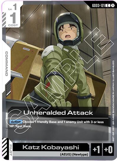 Unheralded Attack (Steel Requiem) Near Mint - Nick Nack's Full Frontal Attack