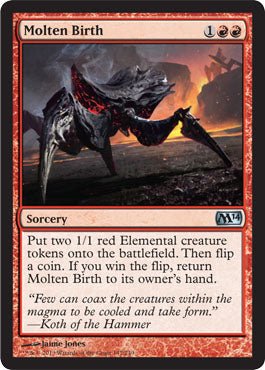 Molten Birth (Magic 2014 Core Set) Near Mint - Nick Nack's Full Frontal Attack