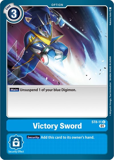 Victory Sword (Starter Deck 08: Ulforce Veedramon) Near Mint