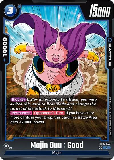 Majin Buu : Good FB05-042 (New Adventure) Near Mint