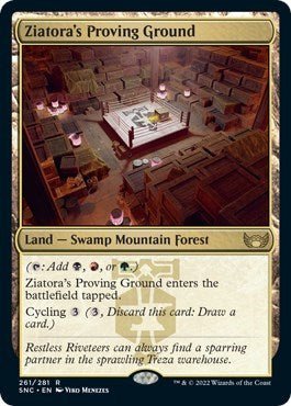 Ziatora's Proving Ground (Streets of New Capenna) Near Mint Foil - Nick Nack's Full Frontal Attack