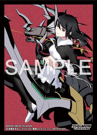 Digimon Card Game Official Sleeves Digimon Story Cyber Sleuth (Yuuko with Gaioumon, Gaiomon) (60 - Pack) - Nick Nack's Full Frontal Attack