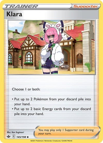 Klara - 145/198 (Cosmos Holo) (Miscellaneous Cards & Products) Near Mint Holofoil - Nick Nack's Full Frontal Attack