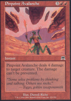 Pinpoint Avalanche (Onslaught) Medium Play