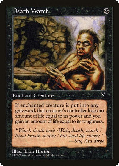 Death Watch (Visions) Light Play - Nick Nack's Full Frontal Attack