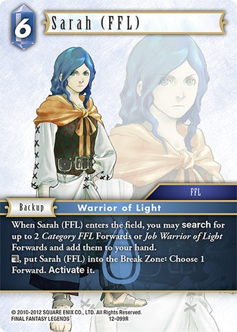 Sarah (FFL) [Opus XII]