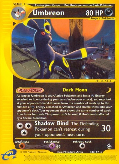 Umbreon (Aquapolis) Light Play