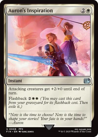 Auron's Inspiration (Universes Beyond: FINAL FANTASY) Near Mint - Nick Nack's Full Frontal Attack