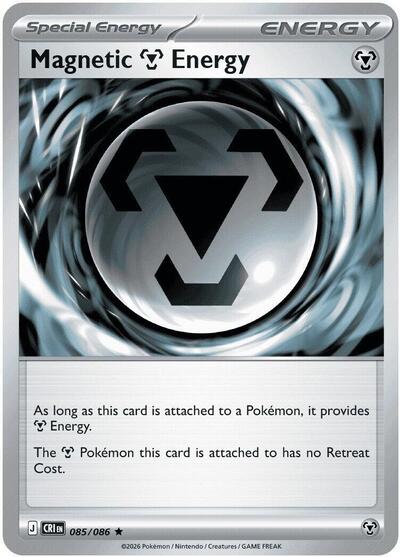 Magnetic M Energy (ME04: Chaos Rising) Near Mint Reverse Holofoil - Nick Nack's Full Frontal Attack