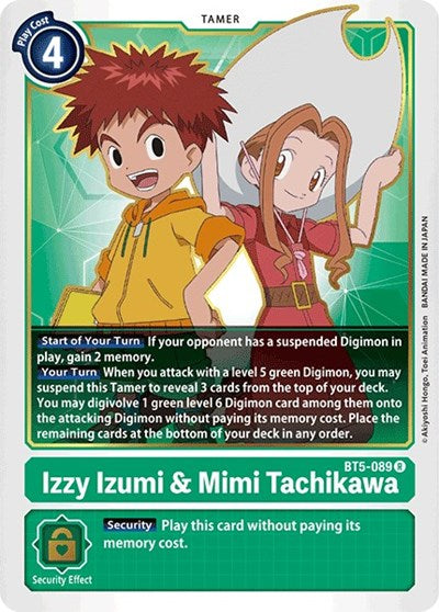 Izzy Izumi & Mimi Tachikawa (Battle of Omni) Near Mint