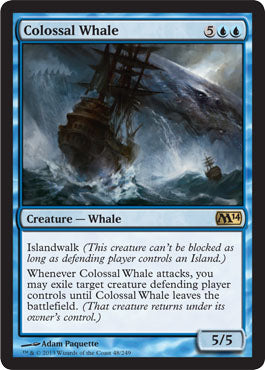 Colossal Whale (Magic 2014 Core Set) Near Mint